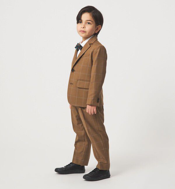 UNITED ARROWS green label relaxing「ウィンドペン チェック パンツ / キッズ 110cm-130cm」|スーツ|