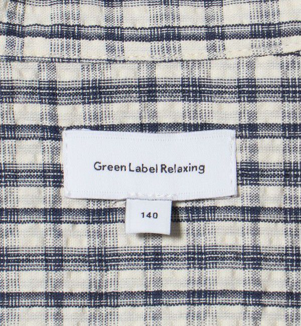 UNITED ARROWS green label relaxing「チェック シャツ / キッズ  140cm-160cm」|シャツ・ブラウス|