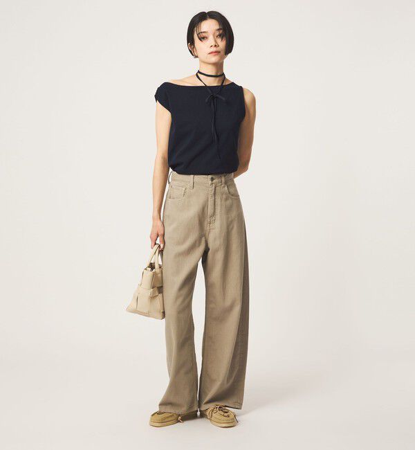 UNITED ARROWS green label relaxing「【別注】＜Plus by ONIT＞ワンショルダー トップス」|Tシャツ・カットソー|