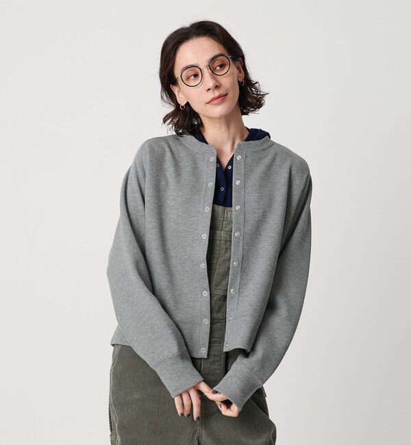 BEAUTY&YOUTH UNITED ARROWS「ダブルフェイス リングボタンカーディガン ウォッシャブル」|カーディガン|