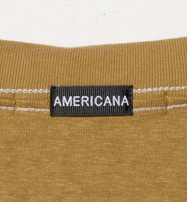 BEAUTY&YOUTH UNITED ARROWS「【別注】＜Americana＞プリント ビッグTシャツ」|Tシャツ・カットソー|