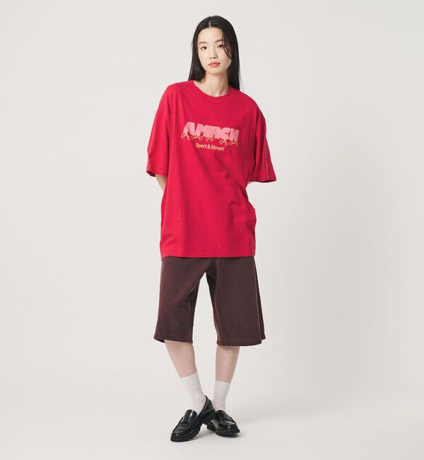 BEAUTY&YOUTH UNITED ARROWS「【別注】＜Americana＞プリント ビッグTシャツ」|Tシャツ・カットソー|