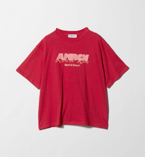 BEAUTY&YOUTH UNITED ARROWS「【別注】＜Americana＞プリント ビッグTシャツ」|Tシャツ・カットソー|