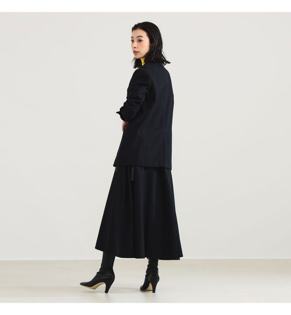 Demi-Luxe BEAMS 「	AK+1 / ウール ソリッド フレアスカート」|スカート|