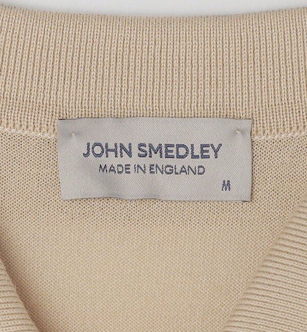 SHIPS「JOHN SMEDLEY: ISIS 半袖 ニット ポロシャツ」|カーディガン|