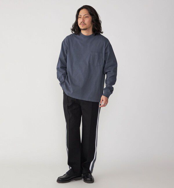 SHIPS「SHIPS: COTTON USA ポケット 長袖 Tシャツ ロンT」|Tシャツ・カットソー|