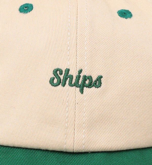 SHIPS KIDS「SHIPS KIDS:ベビー コットン ツイル 刺繍 キャップ」|キャップ・キャスケット|