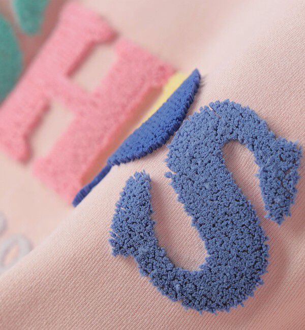 SHIPS Colors 「SHIPS Colors:80～130cm /〈接触冷感・吸水速乾〉歯ブラシ刺繍 ロゴ Tシャツ」|Tシャツ・カットソー|