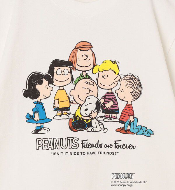 SHIPS any「SHIPS any: SNOOPY コラボ グラフィック プリント Tシャツ<KIDS>◆」|Tシャツ・カットソー|