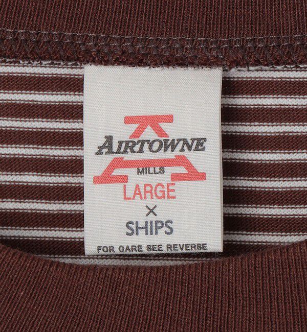 SHIPS「AIRTOWNE: ボーダー Tシャツ」|Tシャツ・カットソー|