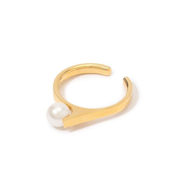 TOMORROWLAND GOODS「【別注】januka  Pearl イヤーカフ リング」|イヤーカフ|12 ゴールド系