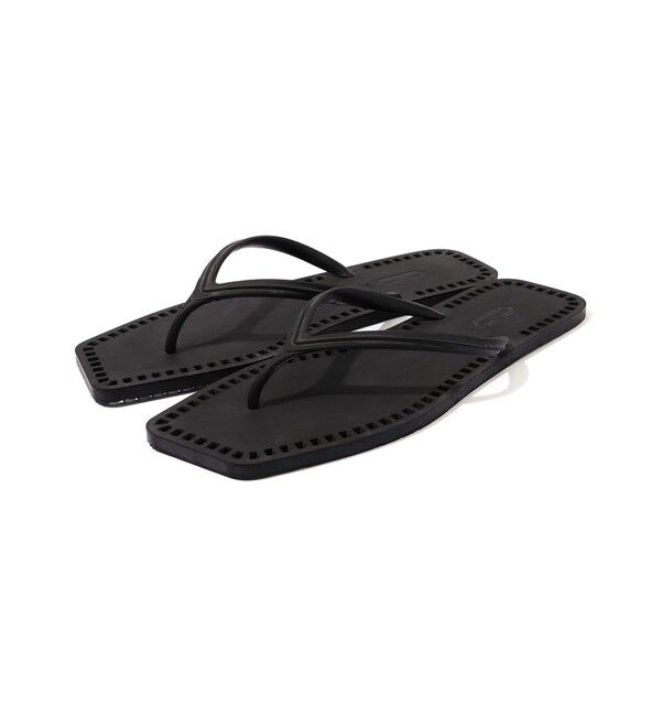 TOMORROWLAND GOODS「CARLOTHA RAY Thong Flip Flop トングサンダル」|サンダル|19 ブラック