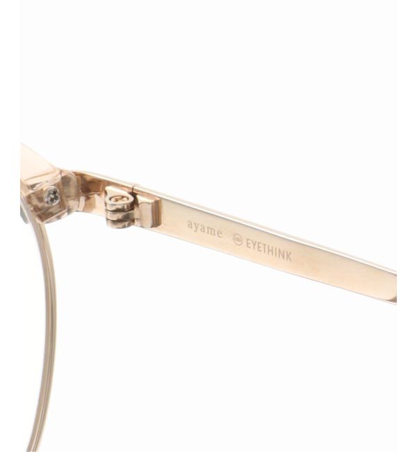 EYETHINK「ayame 別注 CENT CBR ex Optical」|メガネ|