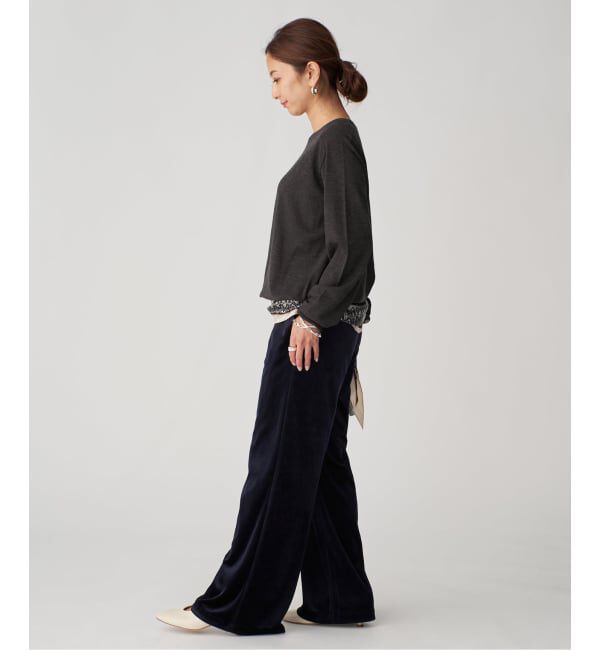 VERMEIL par iena「GLOW wool crew knit」|ニット・セーター|