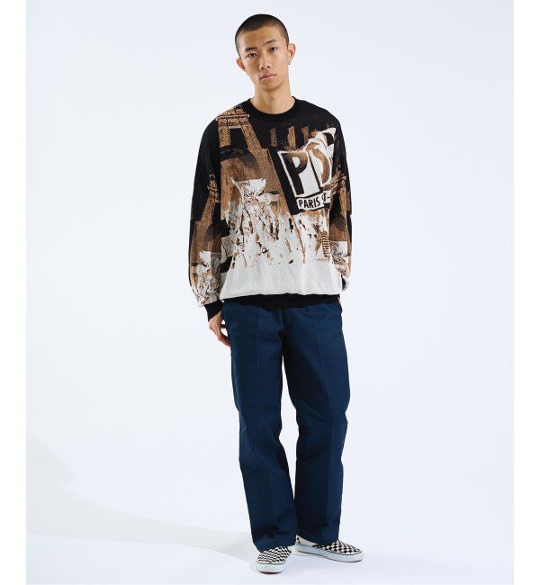 Paris Saint-Germain「【Paris Saint-Germain / パリ・サン＝ジェルマン】 JP Photograph JQ KNIT」|ニット・セーター|