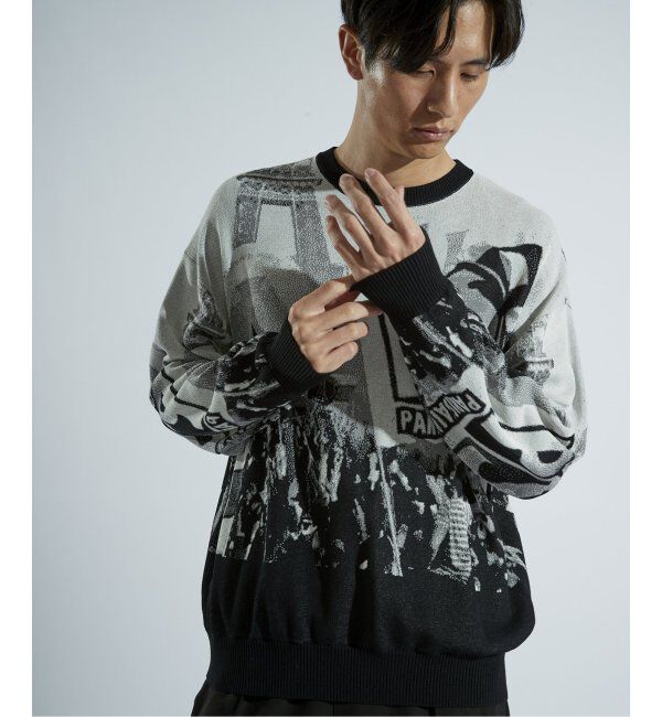 Paris Saint-Germain「【Paris Saint-Germain / パリ・サン＝ジェルマン】 JP Photograph JQ KNIT」|ニット・セーター|