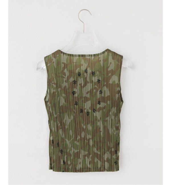 PULP「P.A.M. / パークスアンドミニ KALLIMA PLEATED TANK TOP」|タンクトップ|