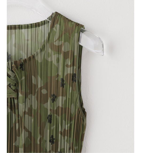 PULP「P.A.M. / パークスアンドミニ KALLIMA PLEATED TANK TOP」|タンクトップ|