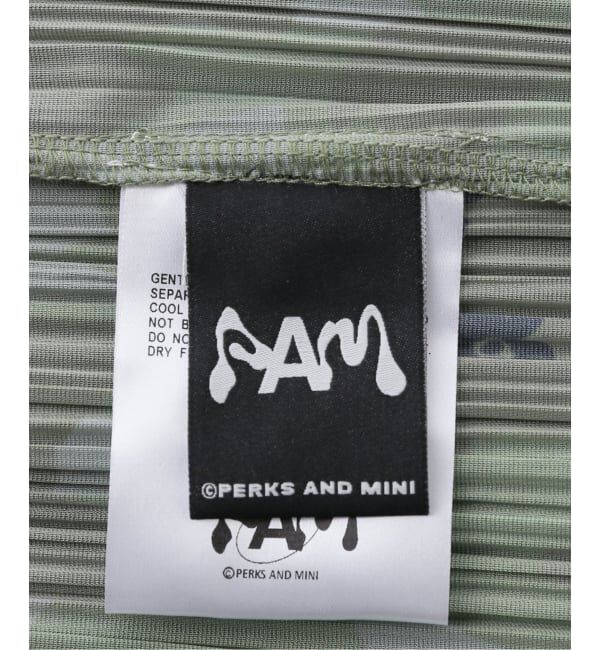 PULP「P.A.M. / パークスアンドミニ KALLIMA PLEATED TANK TOP」|タンクトップ|