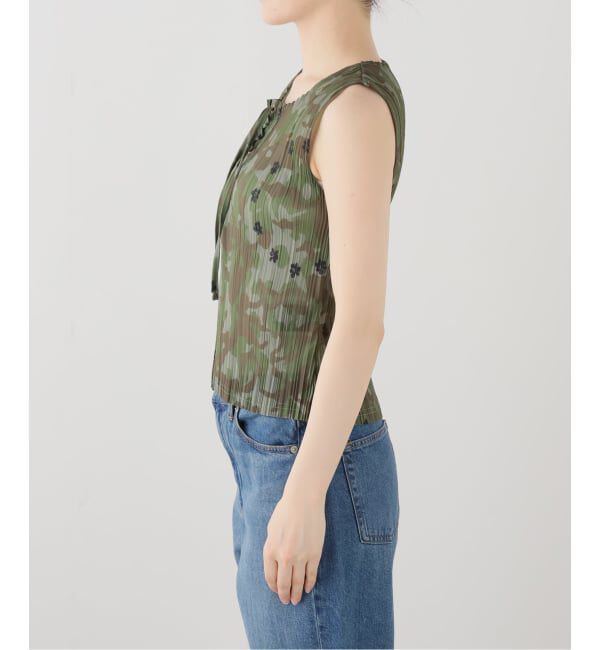 PULP「P.A.M. / パークスアンドミニ KALLIMA PLEATED TANK TOP」|タンクトップ|