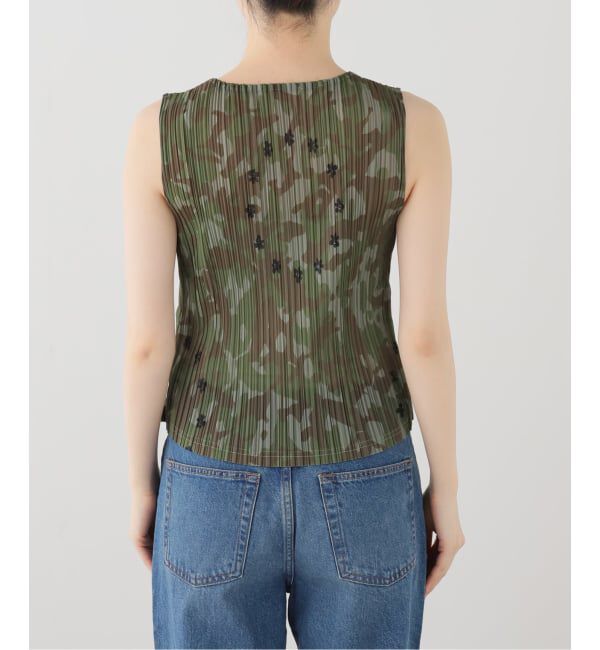 PULP「P.A.M. / パークスアンドミニ KALLIMA PLEATED TANK TOP」|タンクトップ|