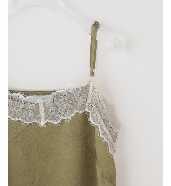 PULP「【Geek Office / ギークオフィス】MILLO WOMEN Crease Lace Midi Dress」|ワンピース|