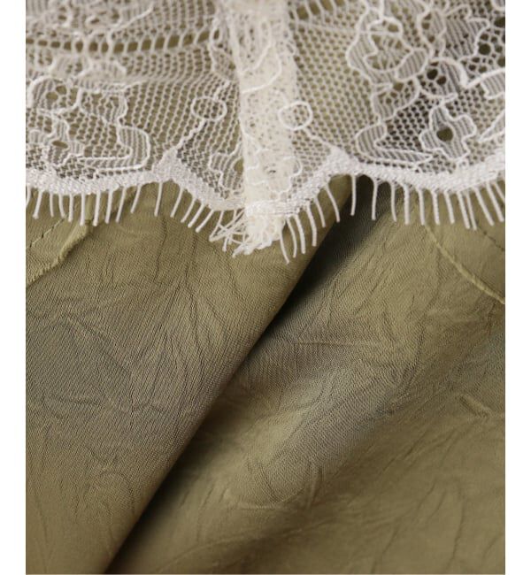 PULP「【Geek Office / ギークオフィス】MILLO WOMEN Crease Lace Midi Dress」|ワンピース|