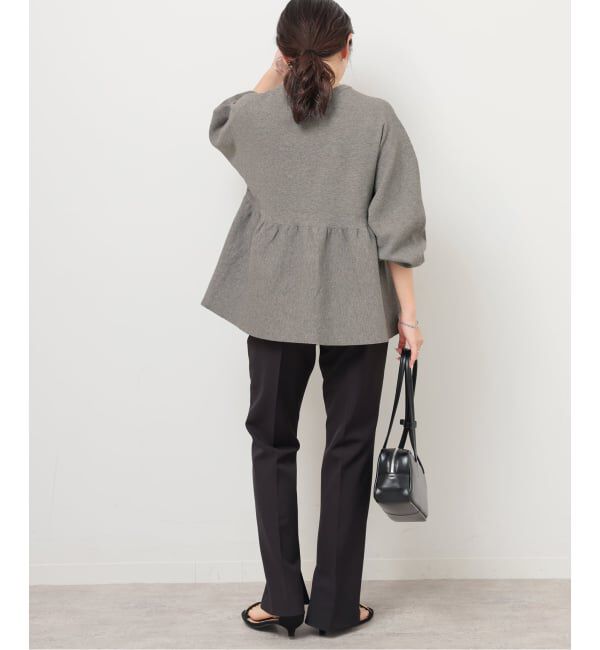 JOURNAL STANDARD relume「《WEB限定追加》ウォッシャブルペプラムプルオーバー」|ニット・セーター|