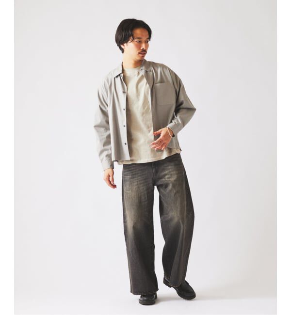 JOURNAL STANDARD relume「JAMES FABRIC / ジェームスファブリック ガーメントダイ シャツ」|シャツ・ブラウス|