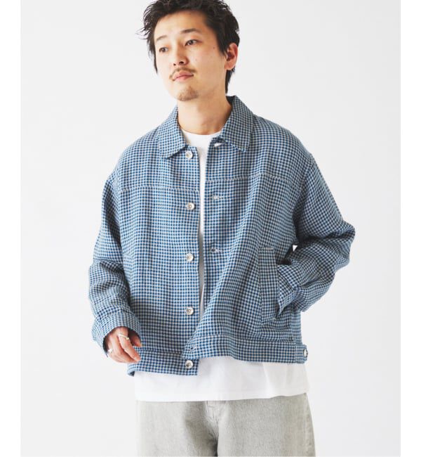 JOURNAL STANDARD relume「European Flax / ヨーロピアン フラックス トラッカー シャツ ブルゾン」|その他|