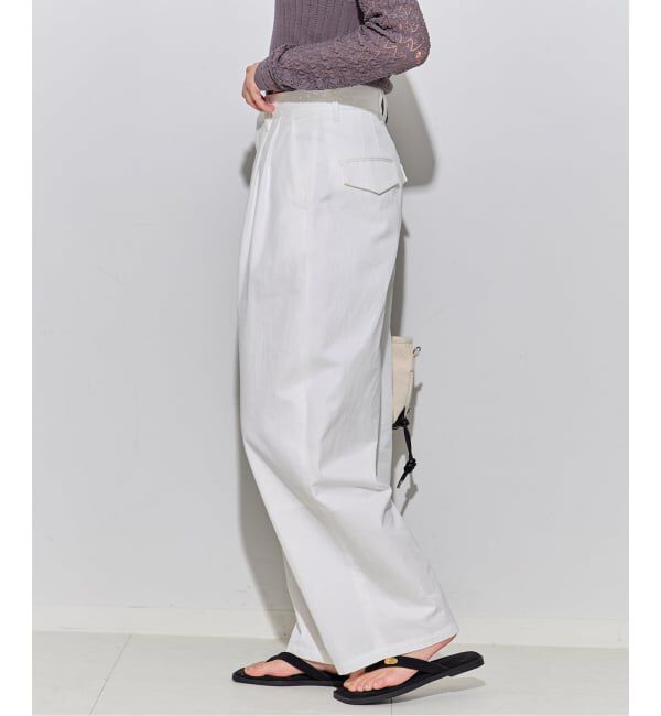 journal standard L'essage「ドライギャバ チノパンツ」|チノ|