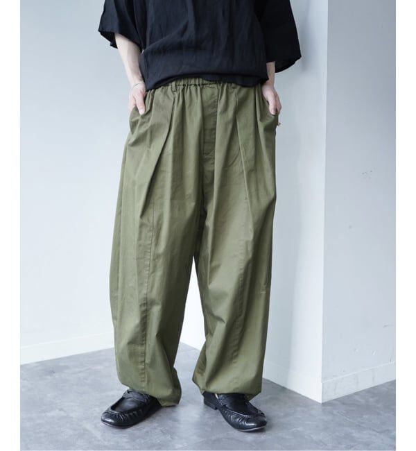 journal standard luxe「ツイル シームパンツ」|その他|カーキ