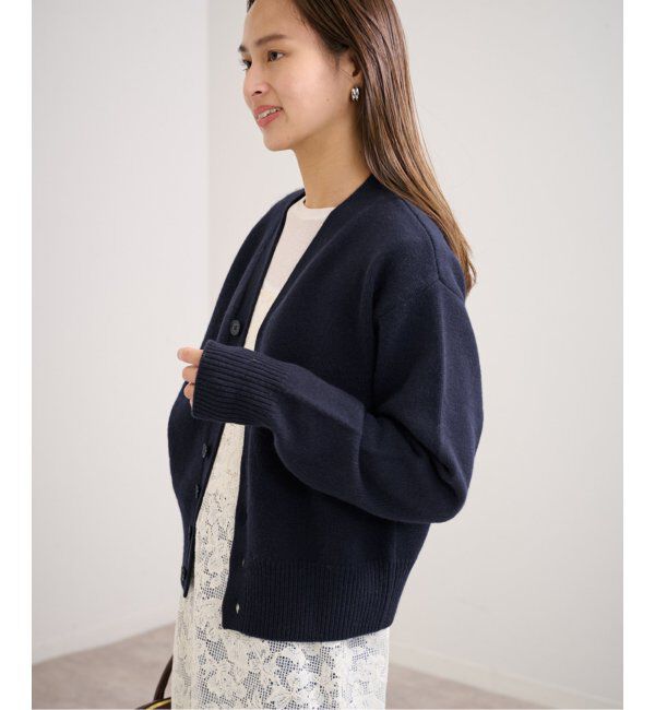 FRAMeWORK「EXTREME CASHMERE X/エクストリームカシミヤ CLOVER Vネックカーデ」|カーディガン|