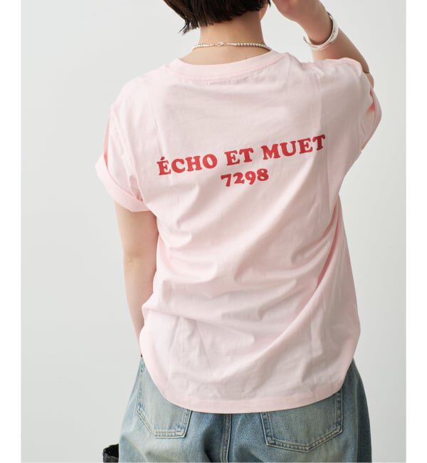 Spick and Span「バックロゴTシャツ」|Tシャツ・カットソー|ピンク