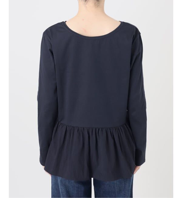 Spick and Span「ドッキングペプラムカットソー」|Tシャツ・カットソー|
