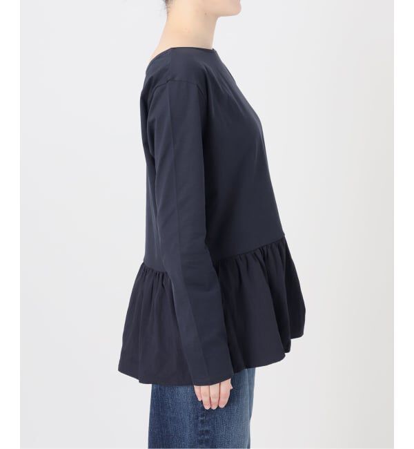 Spick and Span「ドッキングペプラムカットソー」|Tシャツ・カットソー|