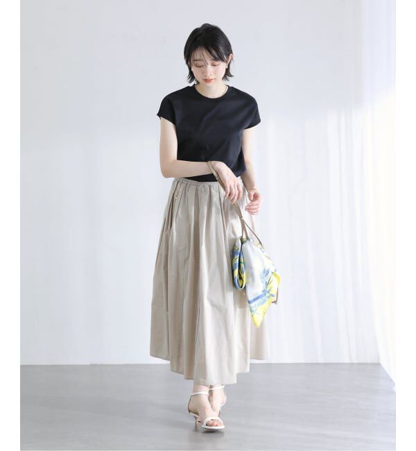  「【洗える】接触冷感スムースハイネックプルオーバー」|Tシャツ・カットソー|