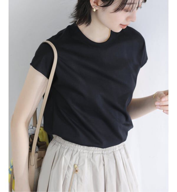  「【洗える】接触冷感スムースハイネックプルオーバー」|Tシャツ・カットソー|