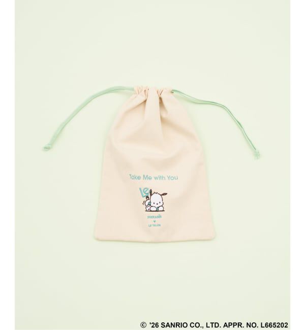  「Sanrio characters&times;LE TALON マルチポーチ」|ポーチ|グリーン C