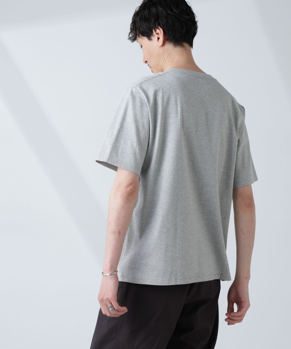 nano･universe「WEB限定/Anti Soaked(R) 汗染み防止 クルーネックレギュラーシルエットTシャツ」|Tシャツ・カットソー|