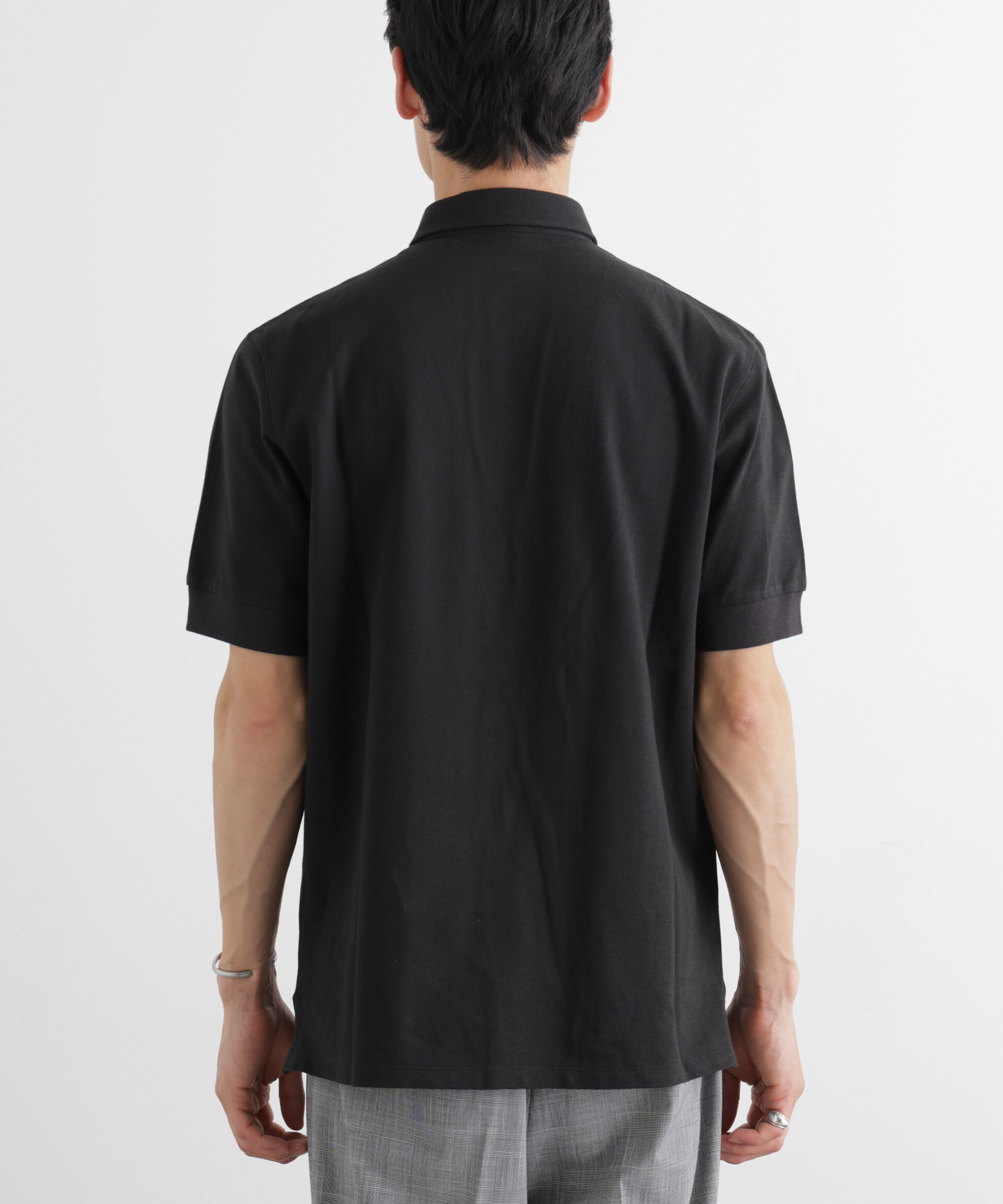 nano･universe「Anti Soaked(R) 汗染み防止 比翼ポロシャツ」|Tシャツ・カットソー|