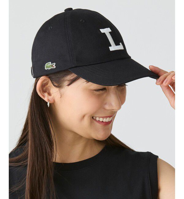 LACOSTE「Lステッチローキャップ」|キャップ・キャスケット|