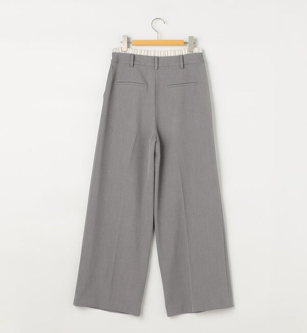 NOLLEY'S sophi「ウォッシャブルWウエストワイドパンツ」|その他|