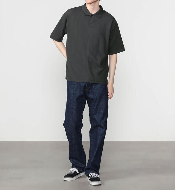 handvaerk「handvaerk | コットンピケ ポロシャツ MEN」|ポロシャツ|