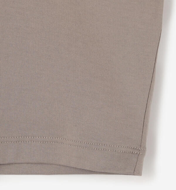 handvaerk「handvaerk | 60/2 ビッグクルーネックTシャツ SOLID MEN」|Tシャツ・カットソー|