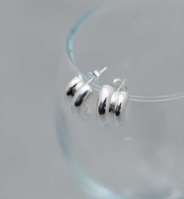  「【Sivelle./シヴェル】Silver925 タイルピアス」|ピアス|