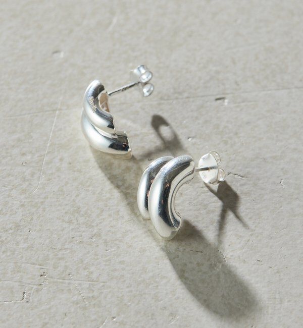  「【Sivelle./シヴェル】Silver925 タイルピアス」|ピアス|