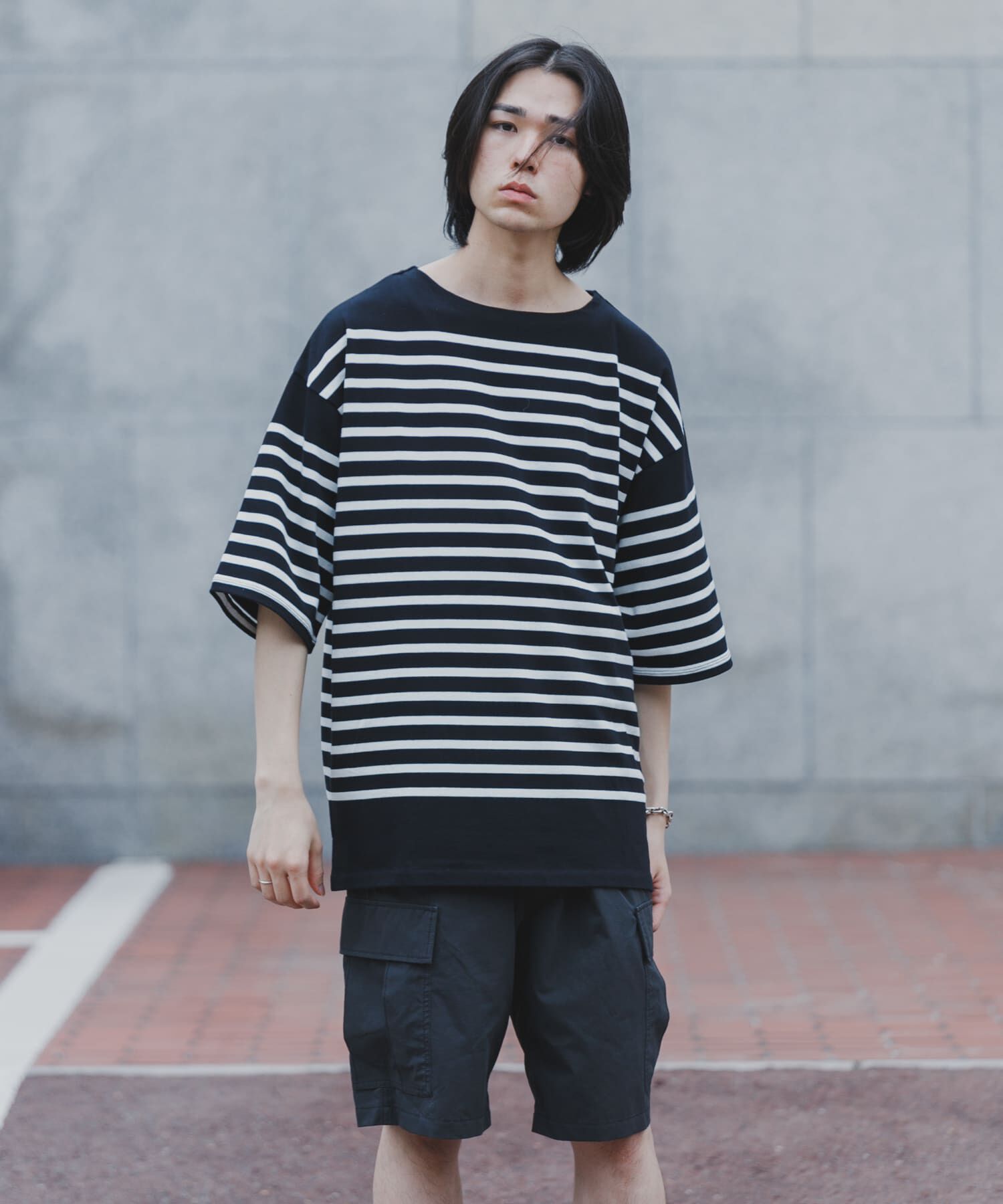URBAN RESEARCH「USAコットンバスクTシャツ」|Tシャツ・カットソー|