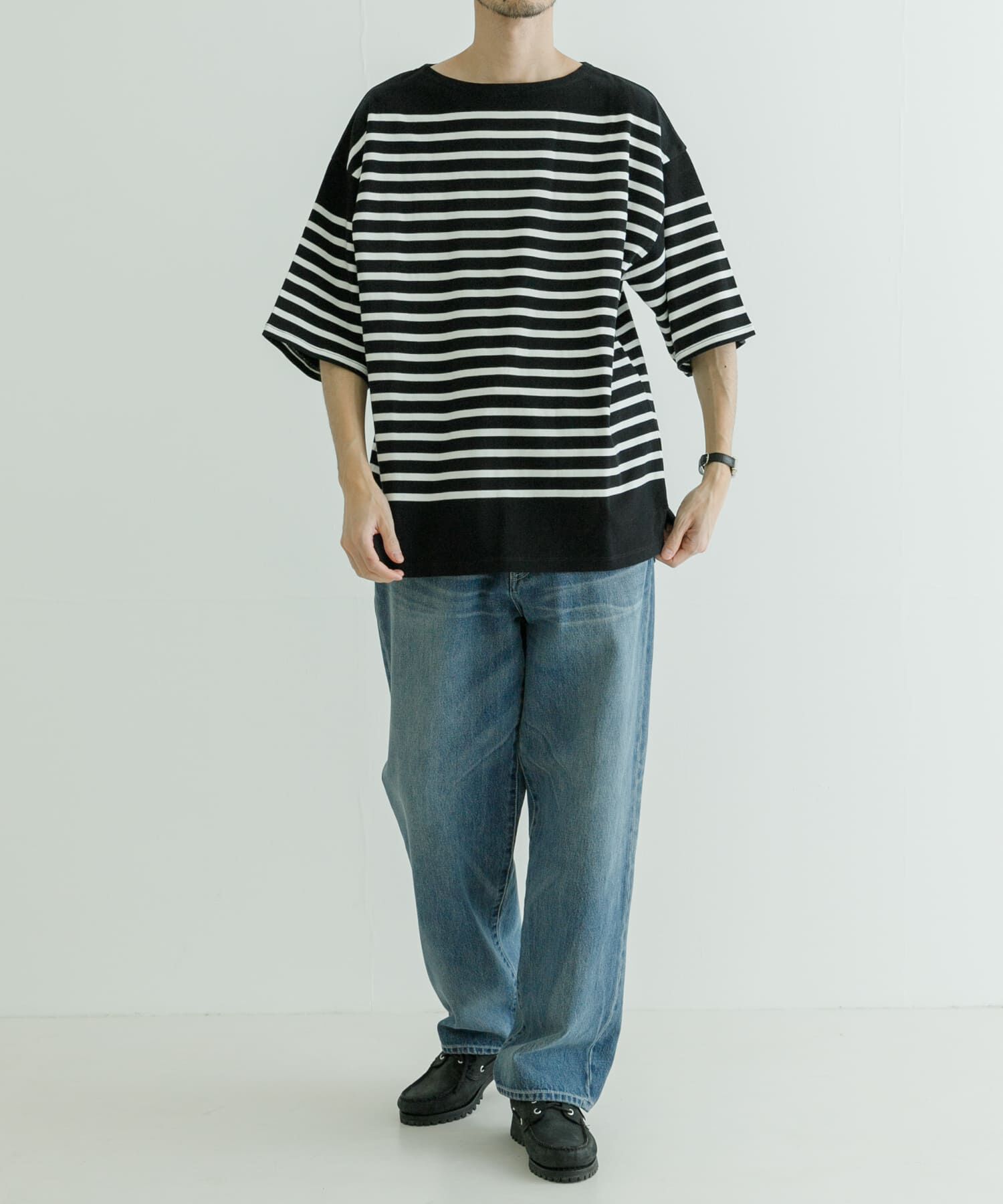 URBAN RESEARCH「USAコットンバスクTシャツ」|Tシャツ・カットソー|