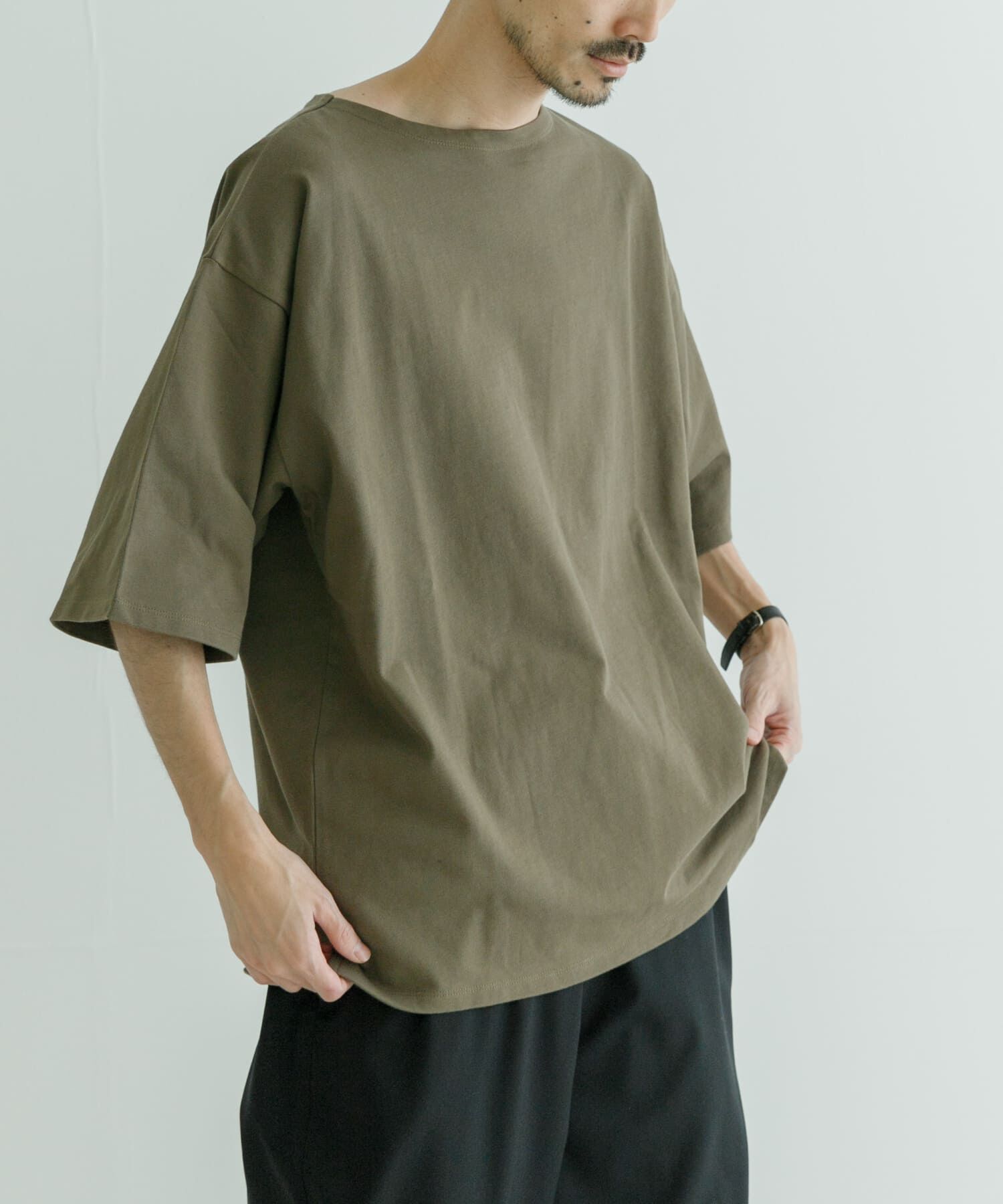 URBAN RESEARCH「USAコットンバスクTシャツ」|Tシャツ・カットソー|